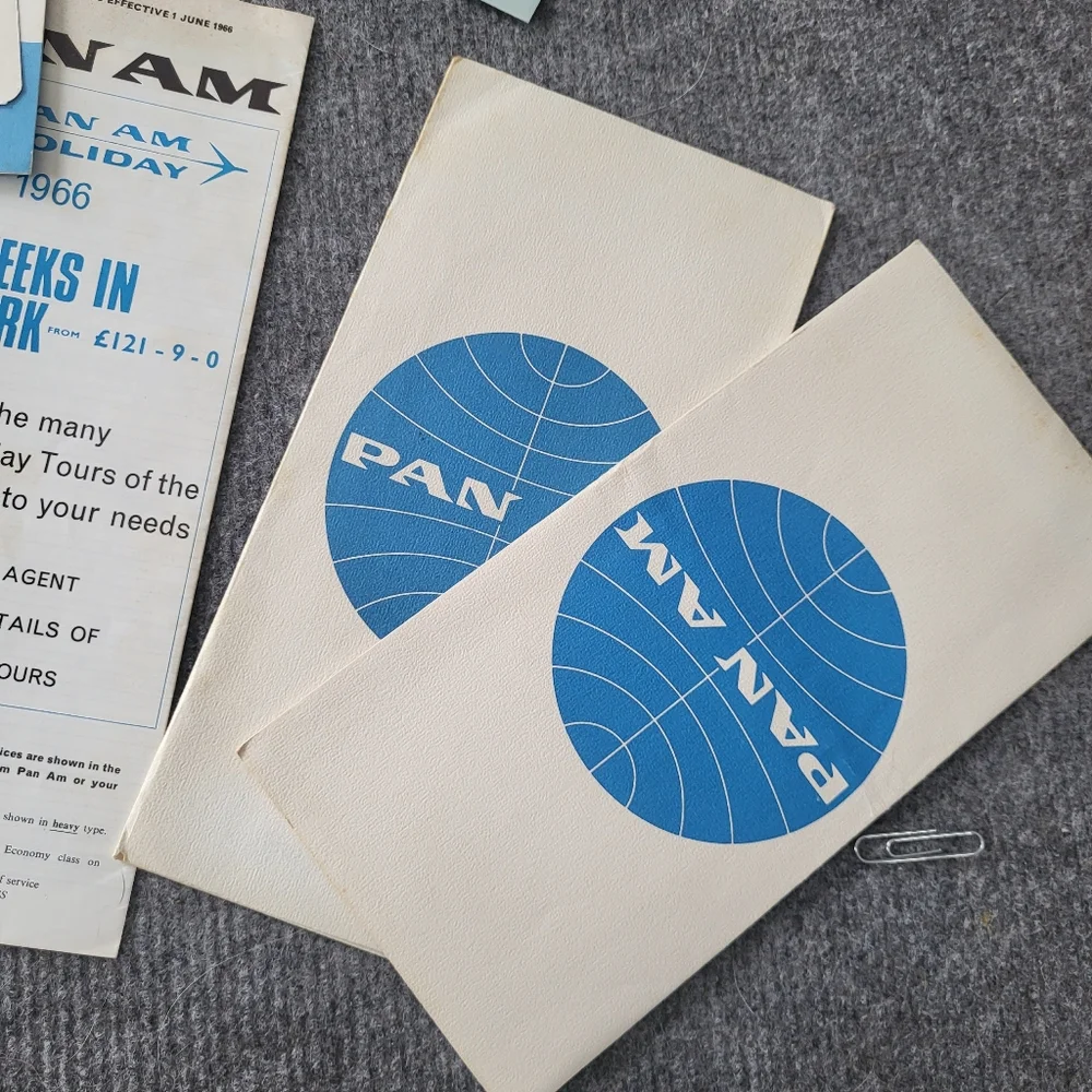 Pan Am Vintage ephemera!
